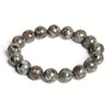 Stone Beaded Handmade Unisex Facet Gem Grey Moonlight Colorful Black Gallstone Lotus Tiger Eye Crystal Bracelet