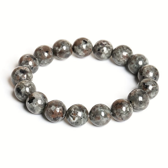 Stone Beaded Handmade Unisex Facet Gem Grey Moonlight Colorful Black Gallstone Lotus Tiger Eye Crystal Bracelet