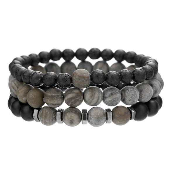 Stone Geometric Handmade Unisex Bracelet