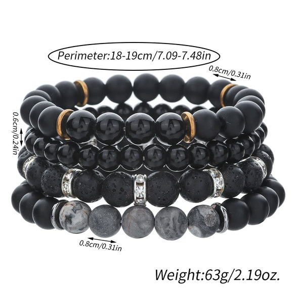 Stone Geometric Handmade Unisex Bracelet