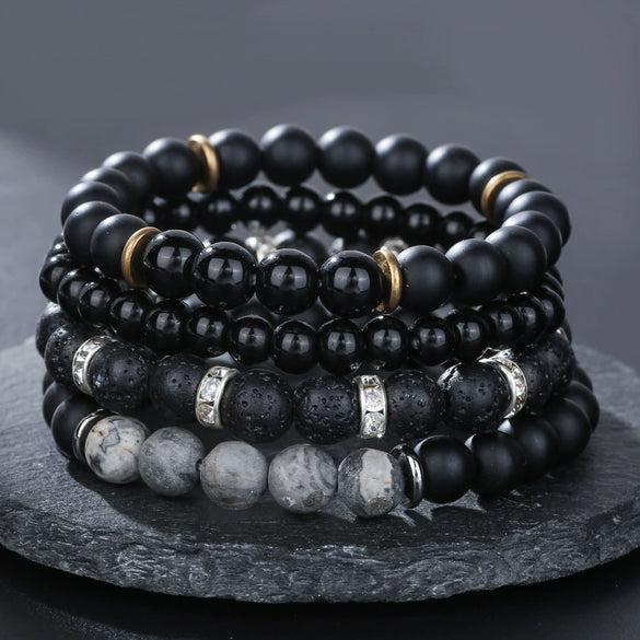 Stone Geometric Handmade Unisex Bracelet