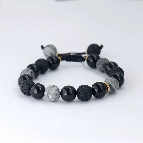 Stone Geometric Handmade Unisex Bracelet