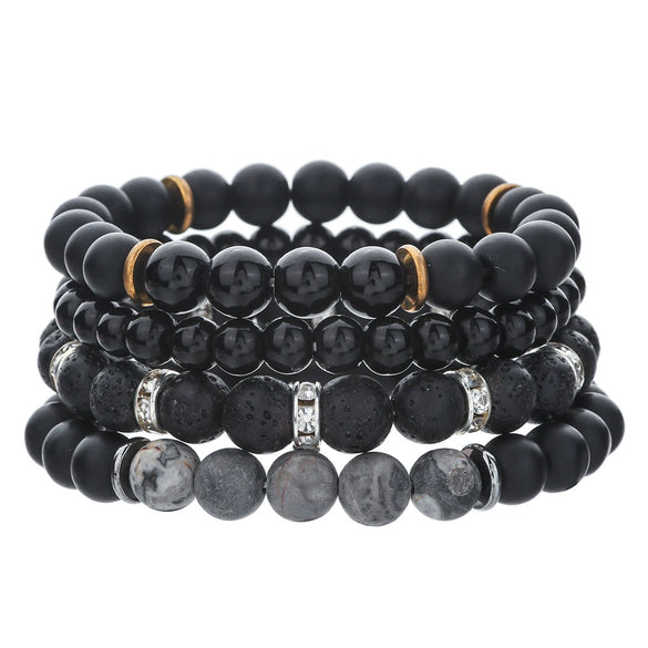Stone Geometric Handmade Unisex Bracelet
