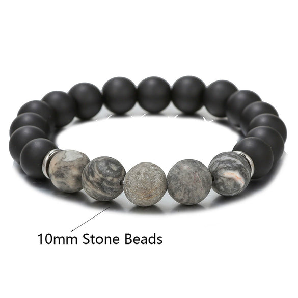 Stone Geometric Handmade Unisex Bracelet