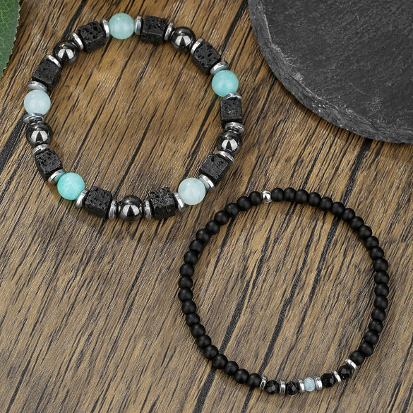 Stone Handmade Geometric Style Unisex Bracelet