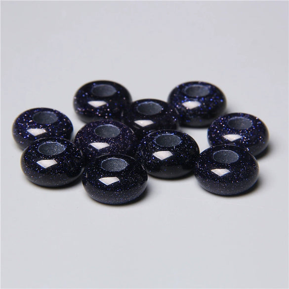 Stone Loose Beads Accessories For Diy Jewelry Abacus Big Hole Beads Handmade