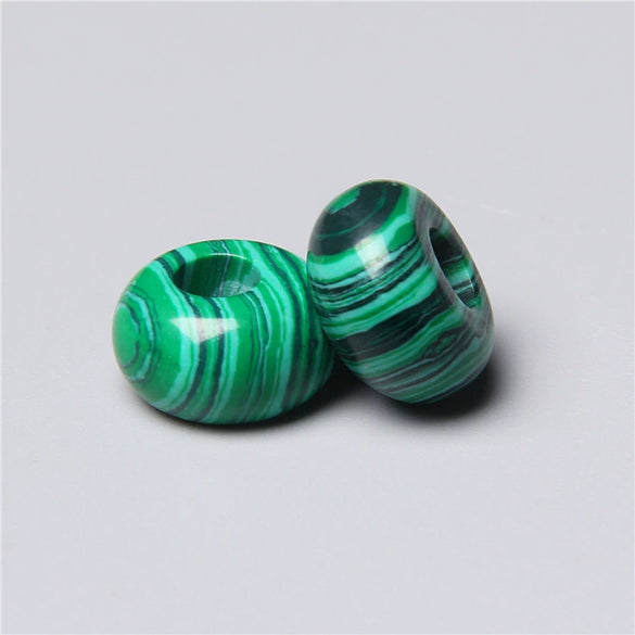 Stone Loose Beads Accessories For Diy Jewelry Abacus Big Hole Beads Handmade