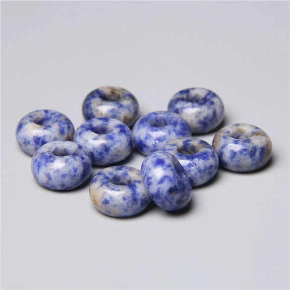 Stone Loose Beads Accessories For Diy Jewelry Abacus Big Hole Beads Handmade