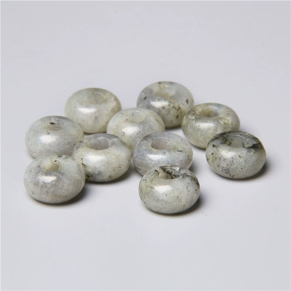 Stone Loose Beads Accessories For Diy Jewelry Abacus Big Hole Beads Handmade
