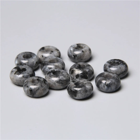 Stone Loose Beads Accessories For Diy Jewelry Abacus Big Hole Beads Handmade
