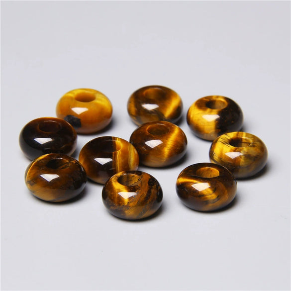 Stone Loose Beads Accessories For Diy Jewelry Abacus Big Hole Beads Handmade