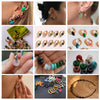 Stone Loose Beads Accessories For Diy Jewelry Abacus Big Hole Beads Handmade