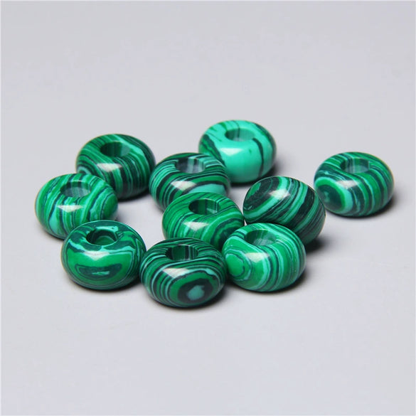 Stone Loose Beads Accessories For Diy Jewelry Abacus Big Hole Beads Handmade