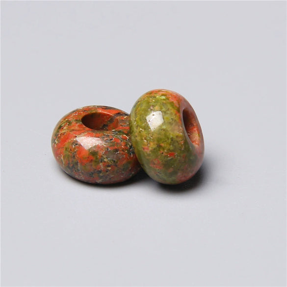 Stone Loose Beads Accessories For Diy Jewelry Abacus Big Hole Beads Handmade