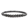 Stone Snake Bone Beaded Handmade Leopard Head Unisex Bracelet Jewelry