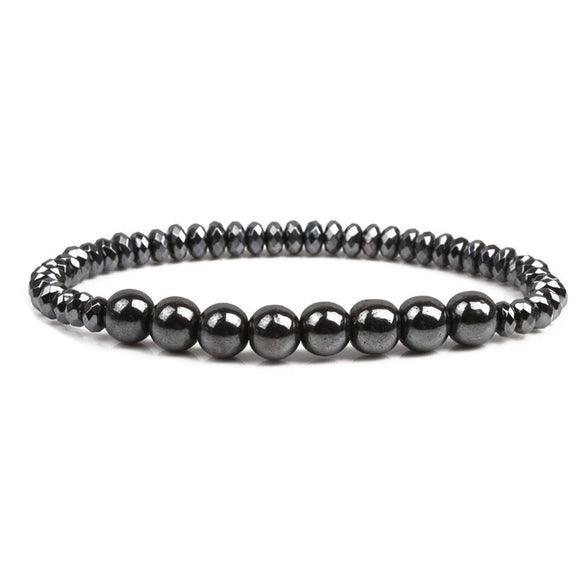 Stone Snake Bone Beaded Handmade Leopard Head Unisex Bracelet Jewelry