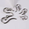 Street Style Unisex Stainless Steel Heart Shape Electroplated Earrings