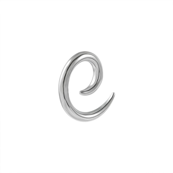 Street Style Unisex Stainless Steel Heart Shape Electroplated Earrings