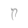 Street Style Unisex Stainless Steel Heart Shape Electroplated Earrings