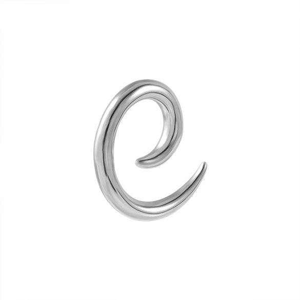 Street Style Unisex Stainless Steel Heart Shape Electroplated Earrings