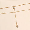 Streetwear Cross Alloy Women's Necklace