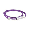 Streetwear Geometric 304 Stainless Steel Microfiber Leather Plating Unisex Bracelets Men Cord & Leather Bracelets