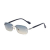 Streetwear Geometric Pc Square Frameless Men'S Sunglasses