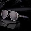 Streetwear Geometric Pc Toad Glasses Full Frame Men'S Sunglasses