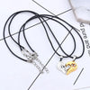 Streetwear Heart Shape Stainless Steel Plating Valentine'S Day Couple Pendant Necklace