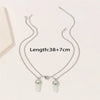 Streetwear Hexagon Natural Stone Wholesale Pendant Necklace