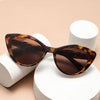 Streetwear Solid Color Ac Cat Eye Full Frame Women'S Sunglasses