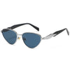 Streetwear Solid Color Pc Cat Eye Full Frame Women'S Sunglasses