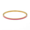 Streetwear Solid Color Stainless Steel Bangle In Bulk