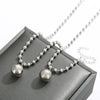 Wholesale Jewelry Streetwear Solid Color Stainless Steel 18K Gold Plated Plating Bracelets Necklace