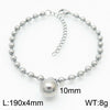 Wholesale Jewelry Streetwear Solid Color Stainless Steel 18K Gold Plated Plating Bracelets Necklace