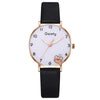 Student Female Watch Alloy Case Canvas Strap Round Dial Leisure Style