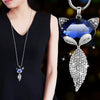 Style New Fashion Necklace Women's Flower Sweater Chain Clothes Accessories Decorations Allmatch Long Tassel