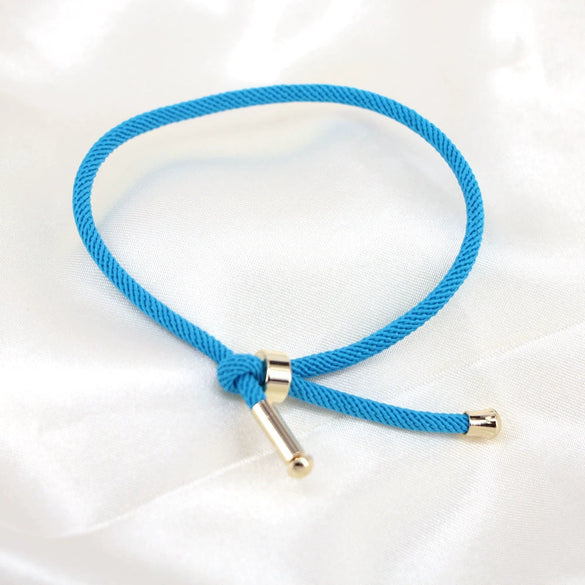 Stylish Geometric Braided Copper Couple Bracelet With Adjustable Open Cuff Design In Multicolor