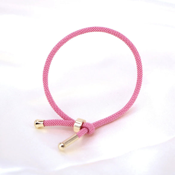 Stylish Geometric Braided Copper Couple Bracelet With Adjustable Open Cuff Design In Multicolor