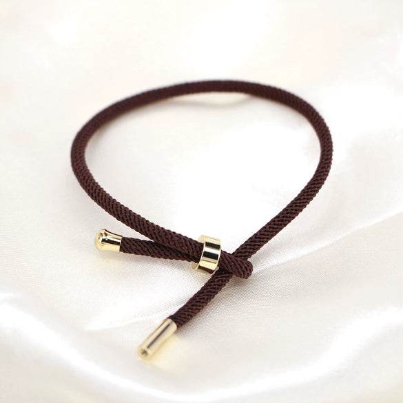 Stylish Geometric Braided Copper Couple Bracelet With Adjustable Open Cuff Design In Multicolor
