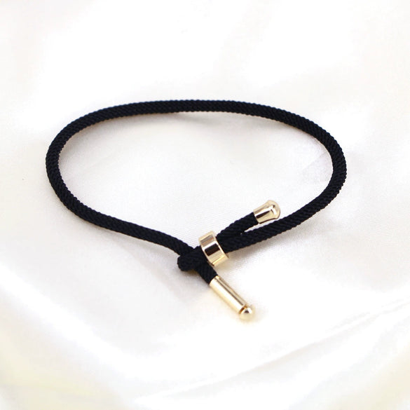 Stylish Geometric Braided Copper Couple Bracelet With Adjustable Open Cuff Design In Multicolor