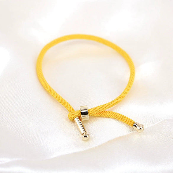 Stylish Geometric Braided Copper Couple Bracelet With Adjustable Open Cuff Design In Multicolor
