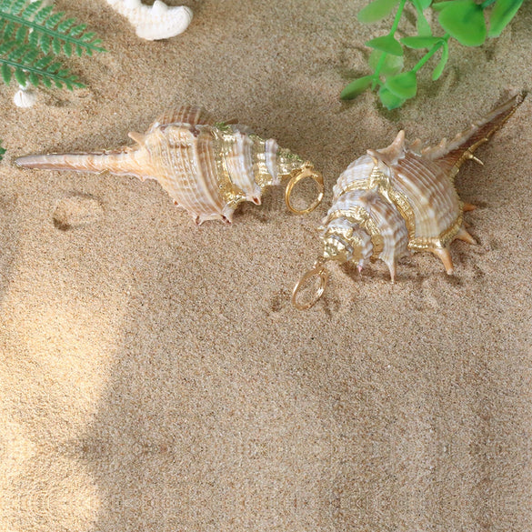 Summer Conch Shell Earrings For Women Beach Series