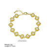 Summer Copper Plated Electroplated Conch Pearl Shell Women's Bracelet