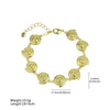 Summer Copper Plated Electroplated Conch Pearl Shell Women's Bracelet