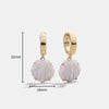 Summer Earrings Stainless Steel Shell Marine Style Electroplating For Women