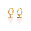 Summer Grape Earrings Stainless Steel Fresh Cute Design Pvd Furnace Vacuum Real Gold Plated Fruit Shape Jewelry For Women
