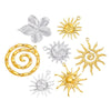 Summer New Sunflower Pendant Stainless Steel Electroplated Jewelry Accessories