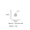 Summer New Sunflower Pendant Stainless Steel Electroplated Jewelry Accessories