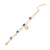 Summer Shell Starfish Bracelet Natural Stone Stainless Steel Jewelry Electroplating For Women